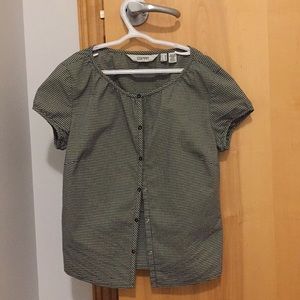 Esprit paid button down top
